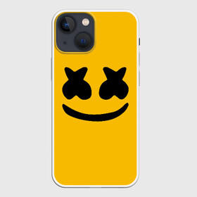 Чехол для iPhone 13 mini с принтом MARSHMELLO HAPPIER в Тюмени,  |  | Тематика изображения на принте: america | dj | marshmello | usa | америка | маршмелло