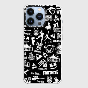 Чехол для iPhone 13 Pro с принтом FORTNITE ПАТТЕРН   ФОРТНАЙТ ПАТТЕРН в Тюмени,  |  | Тематика изображения на принте: fortnite | fortnite 2 | fortnite x маршмелло | ikonik | marshmello | ninja | ninja streamer | иконик | ниндзя | фортнайт | фортнайт 2 | фортнайт глава 2