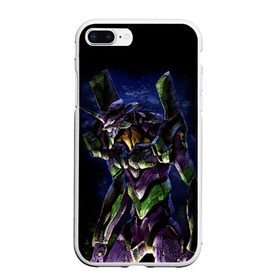 Чехол для iPhone 7Plus/8 Plus матовый с принтом EVANGELION в Тюмени, Силикон | Область печати: задняя сторона чехла, без боковых панелей | angel | eva | evangelion | neon genesis evangelion | nerv | аска лэнгли сорью | ева | евангелион | мисато кацураги | рей аянами | синдзи