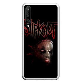 Чехол для Honor P30 с принтом Slipknot Jay в Тюмени, Силикон | Область печати: задняя сторона чехла, без боковых панелей | band | creepy | drum | drummer | jay | mask | metal | rock | scary | slipknot | слипкнот