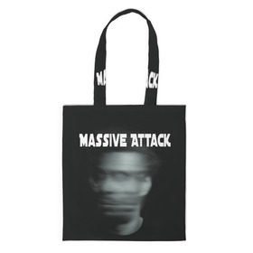 Сумка 3D повседневная с принтом Massive Attack в Тюмени, 100% полиэстер | Плотность: 200 г/м2; Размер: 34×35 см; Высота лямок: 30 см | грант маршалл | роберт дель ная | трип хоп