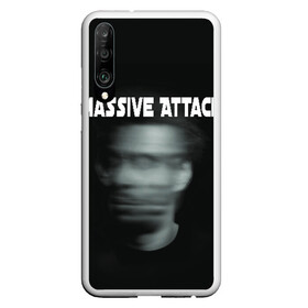 Чехол для Honor P30 с принтом Massive Attack в Тюмени, Силикон | Область печати: задняя сторона чехла, без боковых панелей | грант маршалл | роберт дель ная | трип хоп