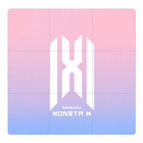 Магнитный плакат 3Х3 с принтом Monsta X в Тюмени, Полимерный материал с магнитным слоем | 9 деталей размером 9*9 см | hyungwon | i.m | jooheon | k pop | kihyun | kpop | minhyuk | monbebe | monsta x | shownu | wonho | к поп | монста икс