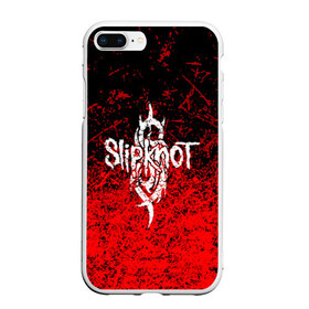 Чехол для iPhone 7Plus/8 Plus матовый с принтом SLIPKNOT в Тюмени, Силикон | Область печати: задняя сторона чехла, без боковых панелей | corey taylor | mick thomson. | music | slipknot | we are not your kind | альтернативный метал | готик | грув метал | метал | музыка | ню метал | слипкнот | слипнот