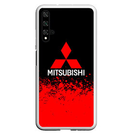 Чехол для Honor 20 с принтом MITSUBISHI в Тюмени, Силикон | Область печати: задняя сторона чехла, без боковых панелей | Тематика изображения на принте: mitsubishi | sport | митсубиси | митсубиши | спорт