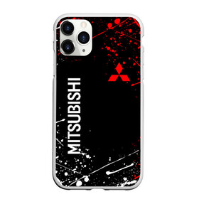 Чехол для iPhone 11 Pro матовый с принтом MITSUBISHI в Тюмени, Силикон |  | Тематика изображения на принте: mitsubishi | sport | митсубиси | митсубиши | спорт