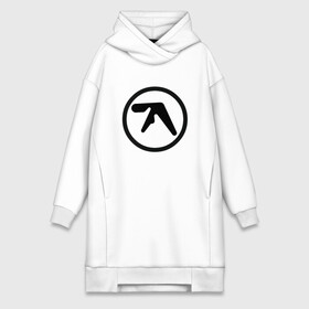 Платье-худи хлопок с принтом Aphex Twin в Тюмени,  |  | intelligent dance music | драм энд бэйс | ричард дэвид джеймс | техно | эйсид | эмбиент