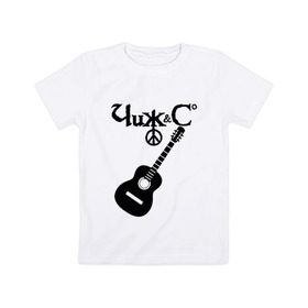 Детская футболка хлопок с принтом Чиж и Ко в Тюмени, 100% хлопок | круглый вырез горловины, полуприлегающий силуэт, длина до линии бедер | rock | рок группа | русский рок | чиж