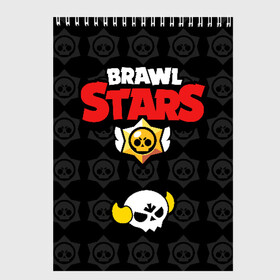 Скетчбук с принтом РЮКЗАК BRAWL STARS в Тюмени, 100% бумага
 | 48 листов, плотность листов — 100 г/м2, плотность картонной обложки — 250 г/м2. Листы скреплены сверху удобной пружинной спиралью | android | brawl stars | bull | colt | games | mobile game | stars | берли | бо | брок | джесси | динамайк | дэррил | игры | кольт | мобильные игры | нита | пенни | поко | пэм | рикошет | фрэнк | шелли | эль примо