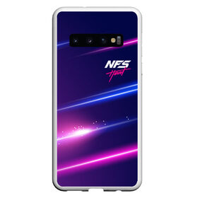 Чехол для Samsung Galaxy S10 с принтом NFS Heat (NEON) в Тюмени, Силикон | Область печати: задняя сторона чехла, без боковых панелей | Тематика изображения на принте: 2019 | auto | for | game | games | heat | logo | need | neon | nfs | racing | speed | symbol | tuning | авто | гонки | жажда | жара | игра | игры | лого | логотип | неон | нфс | символ | скорости | тепло | тюнинг | хеат | хит | хот