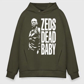 Мужское худи Oversize хлопок с принтом zed is dead baby в Тюмени, френч-терри — 70% хлопок, 30% полиэстер. Мягкий теплый начес внутри —100% хлопок | боковые карманы, эластичные манжеты и нижняя кромка, капюшон на магнитной кнопке | Тематика изображения на принте: baby | bruce | dead | fiction | pulp | quentin | tarantino | willis | zed | брюс | квентин | криминально | мотоцикл | ракета | тарантино | уиллис | чёпер | чтиво