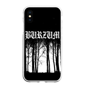 Чехол для iPhone XS Max матовый с принтом Burzum в Тюмени, Силикон | Область печати: задняя сторона чехла, без боковых панелей | Тематика изображения на принте: burzum | ghotic | варг викернес | мрак | тьма