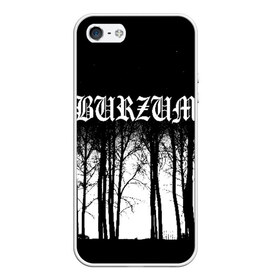 Чехол для iPhone 5/5S матовый с принтом Burzum в Тюмени, Силикон | Область печати: задняя сторона чехла, без боковых панелей | Тематика изображения на принте: burzum | ghotic | варг викернес | мрак | тьма