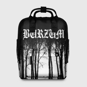 Женский рюкзак 3D с принтом Burzum в Тюмени, 100% полиэстер | лямки с регулируемой длиной, сверху ручки, чтобы рюкзак нести как сумку. Основное отделение закрывается на молнию, как и внешний карман. Внутри два дополнительных кармана, один из которых закрывается на молнию. По бокам два дополнительных кармашка, куда поместится маленькая бутылочка
 | Тематика изображения на принте: burzum | ghotic | варг викернес | мрак | тьма