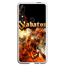 Чехол для Honor P Smart Z с принтом Sabaton в Тюмени, Силикон | Область печати: задняя сторона чехла, без боковых панелей | Тематика изображения на принте: heavy | metal | power | sabaton | метал | пауэр | сабатон | хэви