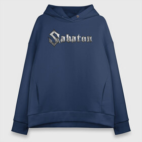 Женское худи Oversize хлопок с принтом Sabaton в Тюмени, френч-терри — 70% хлопок, 30% полиэстер. Мягкий теплый начес внутри —100% хлопок | боковые карманы, эластичные манжеты и нижняя кромка, капюшон на магнитной кнопке | battle metal | primo victoria | sabaton | the art of war | the great war | группа | йоаким броден | латный ботинок | метал | пауэр | рыцарские доспехи | сабатон | собатон | хэви