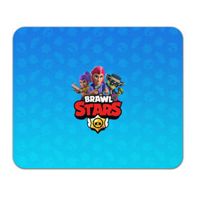 Коврик для мышки прямоугольный с принтом BRAWL STARS в Тюмени, натуральный каучук | размер 230 х 185 мм; запечатка лицевой стороны | brawl stars | bull | colt | leon | stars | берли | бо | брок | ворон | джесси | динамайк | дэррил | кольт | леон | мортис | нита | пайпер | пенни | поко | пэм | рикошет | спайк | тара | фрэнк | шелли | эль примо