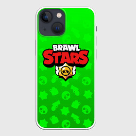 Чехол для iPhone 13 mini с принтом BRAWL STARS LEON в Тюмени,  |  | brawl stars | bull | colt | leon | stars | берли | бо | брок | ворон | джесси | динамайк | дэррил | кольт | леон | мортис | нита | пайпер | пенни | поко | пэм | рикошет | спайк | тара | фрэнк | шелли | эль примо