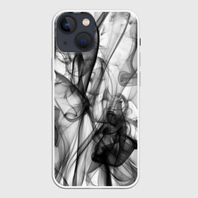 Чехол для iPhone 13 mini с принтом SMOKE ABSTRACTION в Тюмени,  |  | abstraction | smoke | абстракция | дым | огонь.