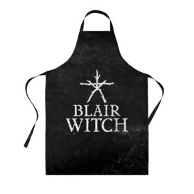 Фартук 3D с принтом BLAIR WITCH (Игра) в Тюмени, 100% полиэстер | общий размер — 65 х 85 см, ширина нагрудника — 26 см, горловина — 53 см, длина завязок — 54 см, общий обхват в поясе — 173 см. Принт на завязках и на горловине наносится с двух сторон, на основной части фартука — только с внешней стороны | blair | game | games | halloween | horror | logo | survival | symbol | witch | блер | блэйр | блэр | ведьма | ведьма из | витч | вич | выживание | игра | игры | лого | логотип | символ | ужасы | хоррор | хэллоуин