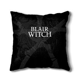 Подушка 3D с принтом BLAIR WITCH (Игра) в Тюмени, наволочка – 100% полиэстер, наполнитель – холлофайбер (легкий наполнитель, не вызывает аллергию). | состоит из подушки и наволочки. Наволочка на молнии, легко снимается для стирки | 