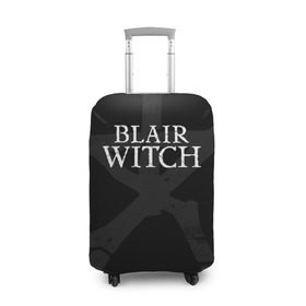 Чехол для чемодана 3D с принтом BLAIR WITCH (Игра) в Тюмени, 86% полиэфир, 14% спандекс | двустороннее нанесение принта, прорези для ручек и колес | 