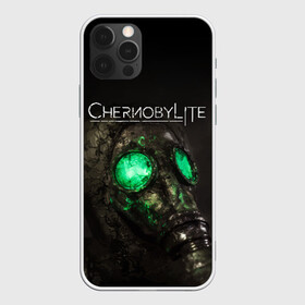 Чехол для iPhone 12 Pro с принтом CHERNOBYLITE в Тюмени, силикон | область печати: задняя сторона чехла, без боковых панелей | Тематика изображения на принте: anomaly | chernobyl | chernobylite | game | games | horror | logo | metro | stalker | symbol | аномалии | игра | игры | лого | логотип | метро | символ | сталкер | ужасы | хоррор | чернобылит | чернобыль