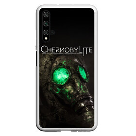 Чехол для Honor 20 с принтом CHERNOBYLITE в Тюмени, Силикон | Область печати: задняя сторона чехла, без боковых панелей | Тематика изображения на принте: anomaly | chernobyl | chernobylite | game | games | horror | logo | metro | stalker | symbol | аномалии | игра | игры | лого | логотип | метро | символ | сталкер | ужасы | хоррор | чернобылит | чернобыль