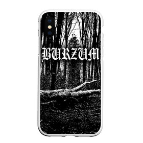 Чехол для iPhone XS Max матовый с принтом Burzum в Тюмени, Силикон | Область печати: задняя сторона чехла, без боковых панелей | Тематика изображения на принте: burzum | ghotic | варг викернес | мрак | тьма