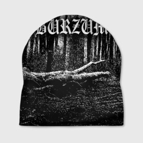 Шапка 3D с принтом Burzum в Тюмени, 100% полиэстер | универсальный размер, печать по всей поверхности изделия | burzum | ghotic | варг викернес | мрак | тьма