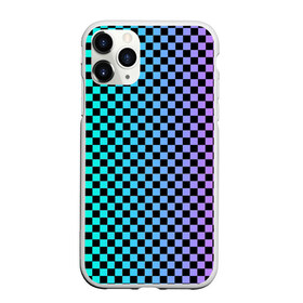 Чехол для iPhone 11 Pro матовый с принтом Checkerboard Color в Тюмени, Силикон |  | Тематика изображения на принте: checkerboard | gradient | бойчик | в клетку | в клеточку | градиент | клетка | музыка | орнамент | френдзона | шахматная доска | шашки