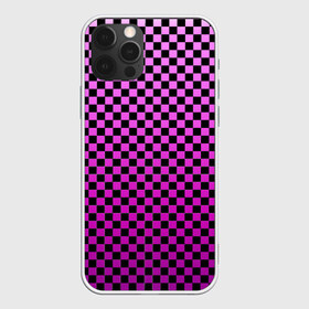 Чехол для iPhone 12 Pro Max с принтом Checkerboard Color в Тюмени, Силикон |  | checkerboard | gradient | бойчик | в клетку | в клеточку | градиент | клетка | музыка | орнамент | френдзона | шахматная доска | шашки