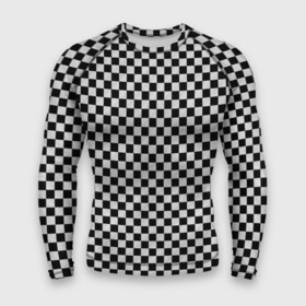 Мужской рашгард 3D с принтом Checkerboard Color в Тюмени,  |  | checkerboard | gradient | бойчик | в клетку | в клеточку | градиент | клетка | музыка | орнамент | френдзона | шахматная доска | шашки