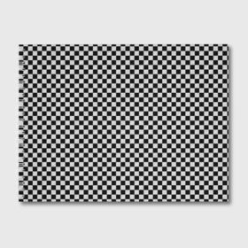Альбом для рисования с принтом Checkerboard Color в Тюмени, 100% бумага
 | матовая бумага, плотность 200 мг. | Тематика изображения на принте: checkerboard | gradient | бойчик | в клетку | в клеточку | градиент | клетка | музыка | орнамент | френдзона | шахматная доска | шашки