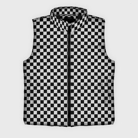 Мужской жилет утепленный 3D с принтом Checkerboard Color в Тюмени,  |  | checkerboard | gradient | бойчик | в клетку | в клеточку | градиент | клетка | музыка | орнамент | френдзона | шахматная доска | шашки