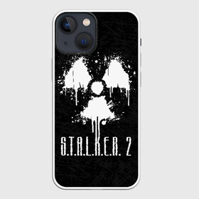 Чехол для iPhone 13 mini с принтом S.T.A.L.K.E.R. 2 в Тюмени,  |  | bandit | chernobyl | pripyat | s.t.a.l.k.e.r. 2 | shadow of chernobyl | stalker | stalker 2 | бандиты | меченый | припять | сталкер | сталкер 2 | тени чернобыля | чернобыль | чистое небо