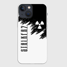 Чехол для iPhone 13 mini с принтом S.T.A.L.K.E.R. 2 в Тюмени,  |  | bandit | chernobyl | pripyat | s.t.a.l.k.e.r. 2 | shadow of chernobyl | stalker | stalker 2 | бандиты | меченый | припять | сталкер | сталкер 2 | тени чернобыля | чернобыль | чистое небо