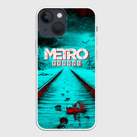 Чехол для iPhone 13 mini с принтом METRO EXODUS в Тюмени,  |  | exodus | horror | metro | survival | исход | метро | мутация | оружия | сталкер | стелс | шутер | эксодус. | экшен