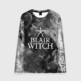 Мужской лонгслив 3D с принтом BLAIR WITCH в Тюмени, 100% полиэстер | длинные рукава, круглый вырез горловины, полуприлегающий силуэт | blair witch | blair witch 2019 | blair witch игра | blairs witch | блэр | ведьмы | ведьмы из блэр