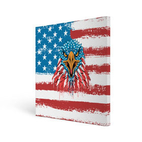 Холст квадратный с принтом American Eagle в Тюмени, 100% ПВХ |  | Тематика изображения на принте: america | amerika | bird | eagle | flag | usa | америка | американский | орел | птица | соединенные | сша | флаг | штаты