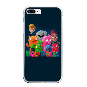 Чехол для iPhone 7Plus/8 Plus матовый с принтом UglyDolls Куклы с характером в Тюмени, Силикон | Область печати: задняя сторона чехла, без боковых панелей | and sebaster dog | babo | lucky beth | moxie | ox | wedge | бабо | вэйдж | зубастер дог | игрушки | келли эсбёри | мокси | окс | плюшевые | роберт родригес | счастливчик бэт