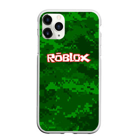 Чехол для iPhone 11 Pro матовый с принтом ROBLOX в Тюмени, Силикон |  | game | gamer | logo | minecraft | roblox | simulator | игра | конструктор | лого | симулятор | строительство | фигура