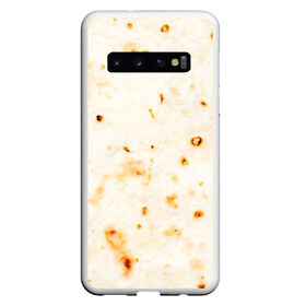 Чехол для Samsung Galaxy S10 с принтом ЛАВАШ в Тюмени, Силикон | Область печати: задняя сторона чехла, без боковых панелей | лаваш | хлеб | шаурма