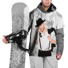 Накидка на куртку 3D с принтом Егор Крид, в Тюмени, 100% полиэстер |  | black star | егор крид
