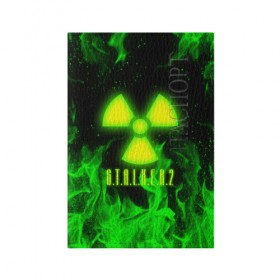 Обложка для паспорта матовая кожа с принтом S.T.A.L.K.E.R. 2 в Тюмени, натуральная матовая кожа | размер 19,3 х 13,7 см; прозрачные пластиковые крепления | Тематика изображения на принте: bandit | chernobyl | pripyat | s.t.a.l.k.e.r. 2 | shadow of chernobyl | stalker | stalker 2 | бандиты | меченый | припять | сталкер | сталкер 2 | тени чернобыля | чернобыль | чистое небо