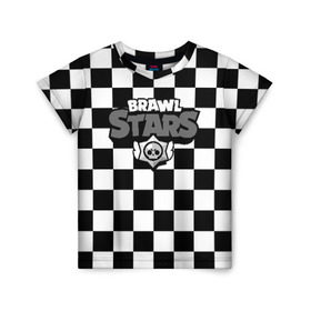 Детская футболка 3D с принтом BRAWL STARS в Тюмени, 100% гипоаллергенный полиэфир | прямой крой, круглый вырез горловины, длина до линии бедер, чуть спущенное плечо, ткань немного тянется | android | brawl stars | games | mobile game | stars | игры | мобильные игры