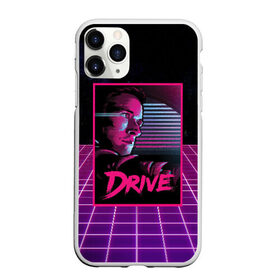 Чехол для iPhone 11 Pro Max матовый с принтом Drive в Тюмени, Силикон |  | drive | gosling | retrowave | гослинг | драйв