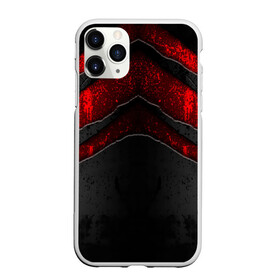 Чехол для iPhone 11 Pro Max матовый с принтом Black & Red Metal в Тюмени, Силикон |  | metal | texture | абстракция | камень | лава | метал | текстура | черная