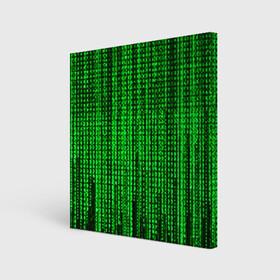Холст квадратный с принтом Матрица в Тюмени, 100% ПВХ |  | agent smith | hugo weaving | keanu reeves | the matrix | киану ривз | код | матрица | матрица 4 | нео | цифры