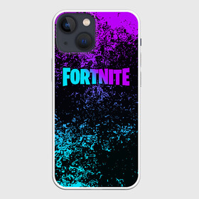 Чехол для iPhone 13 mini с принтом FORTNITE X в Тюмени,  |  | fortnite | fortnite 2 | fortnite x маршмелло | ikonik | marshmello | ninja | ninja streamer | иконик | ниндзя | пили | фортнайт | фортнайт 2 | фортнайт глава 2